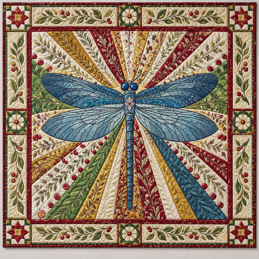 Dragonfly Jewel TD141026591 Quilt Blanket