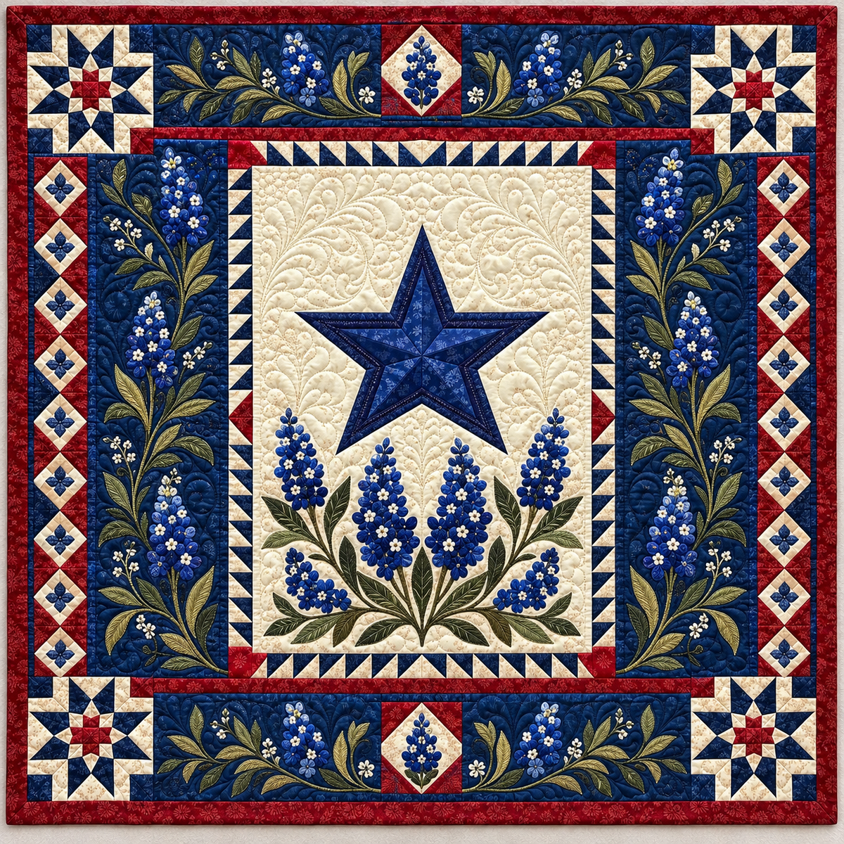 Blue Star Legacy TD141026791 Quilt Blanket