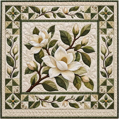 Magnolia Bed TD141026827 Quilt Blanket