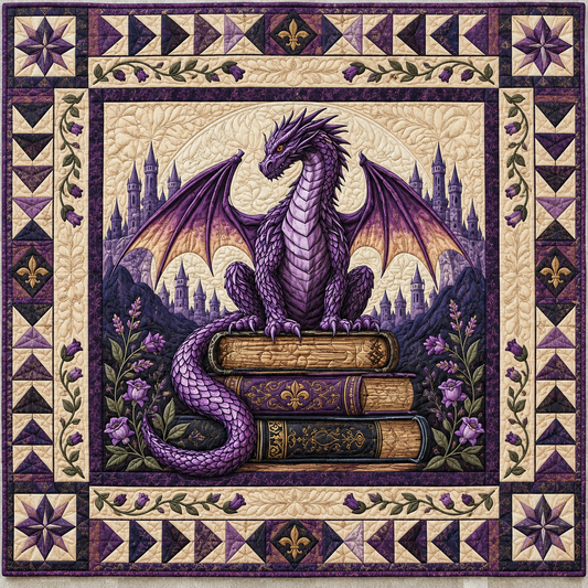 Ancient Dragon Bookkeeper TD141026851 Quilt Blanket