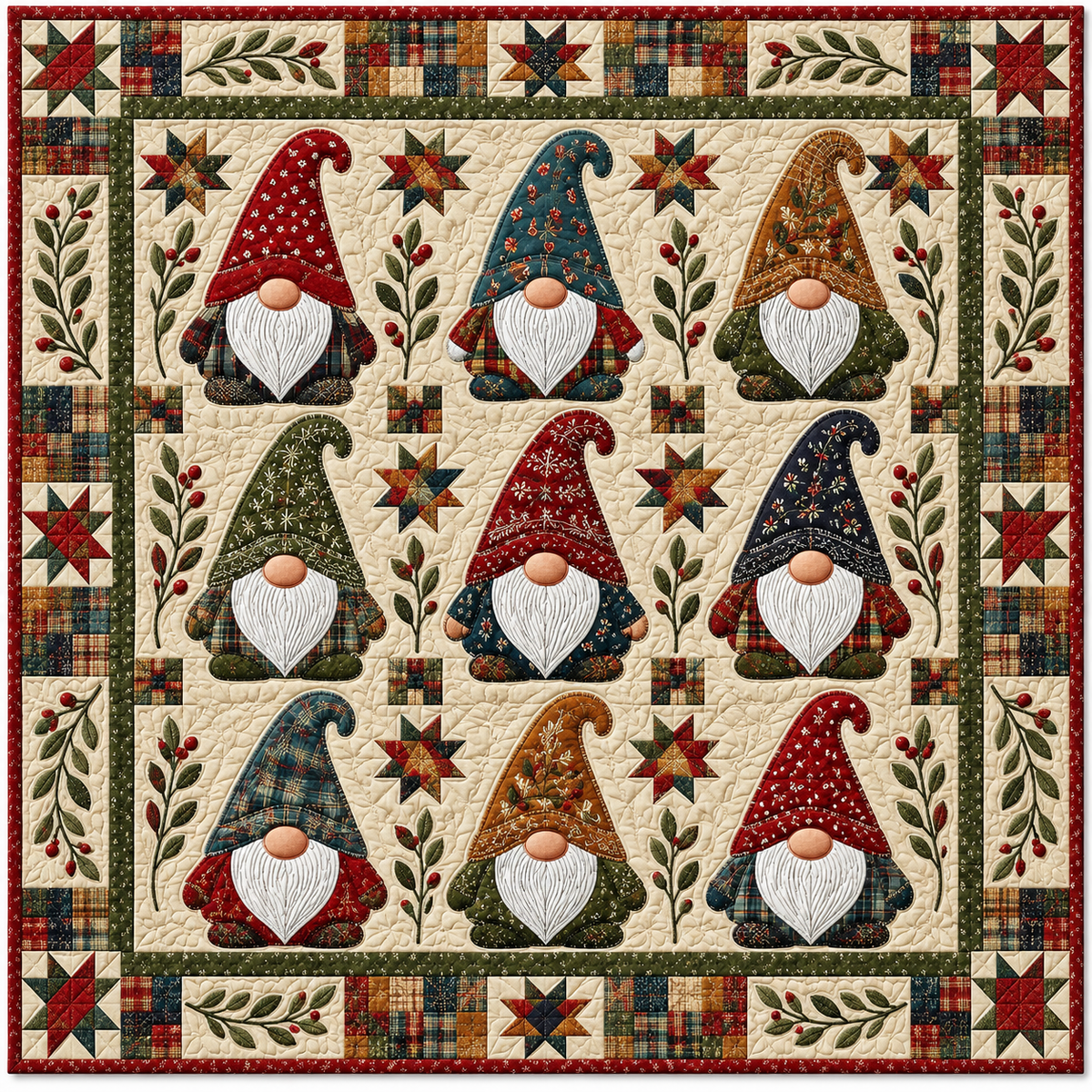 Rustic Gnome TD141026928 Quilt Blanket