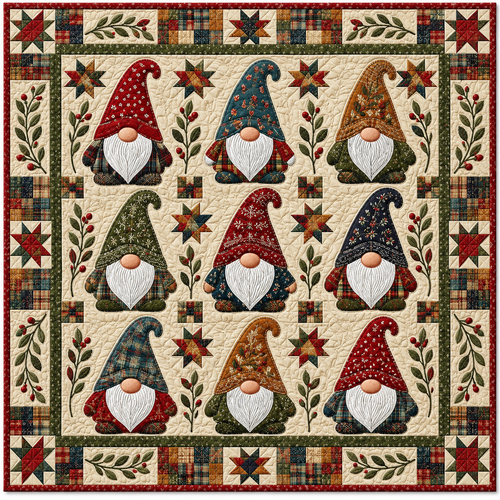 Rustic Gnome TD141026928 Quilt Blanket