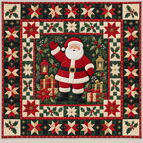 Santa Workshop TD141026942 Quilt Blanket