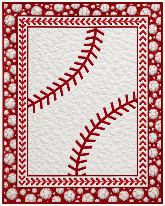 Baseball Stitch TD101026079 Quilt Blanket