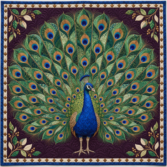 Arcadia ƒ?? Peacock Fan in the Garden Twilight