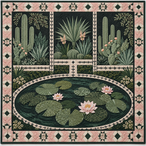 Beverly Hills ƒ?? Lily Pond Nocturne and Garden Geometry