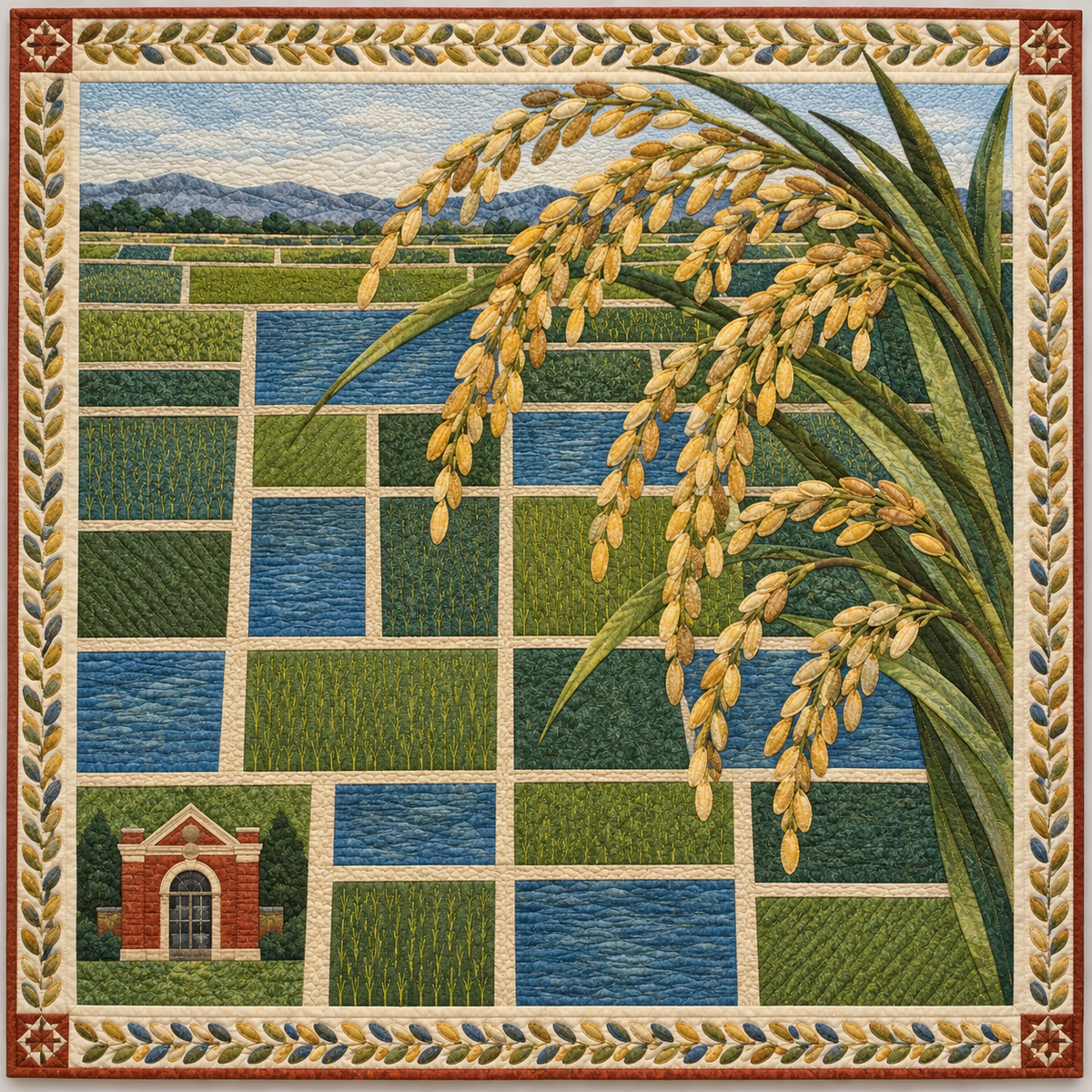 Biggs ƒ?? Rice Panicles and Irrigated Squares