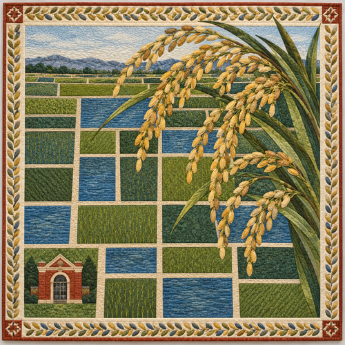 Biggs ƒ?? Rice Panicles and Irrigated Squares