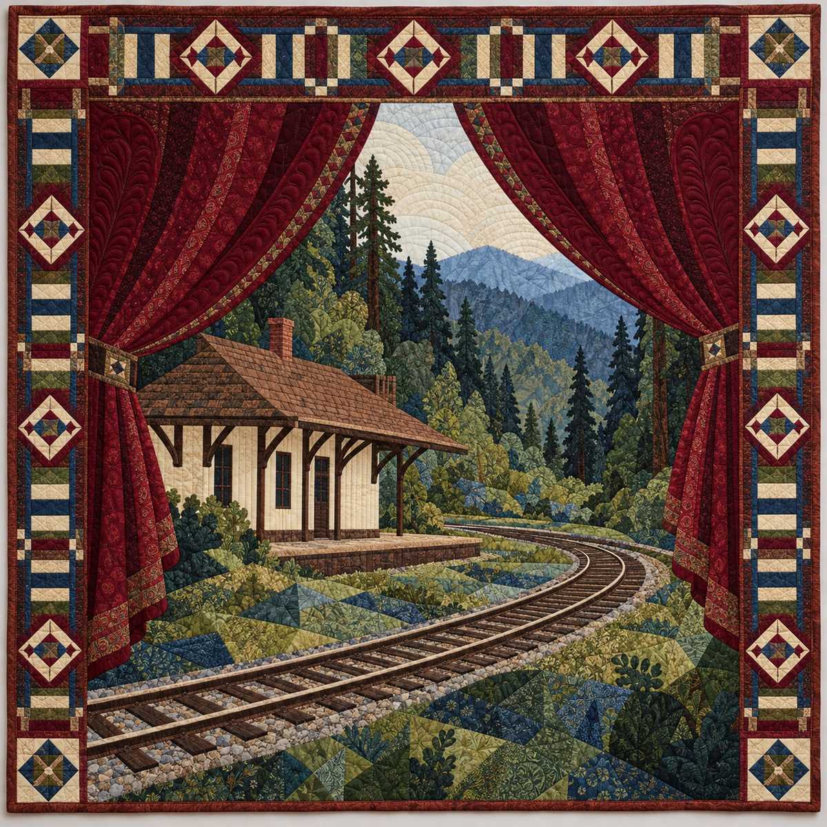 Blue Lake ƒ?? Depot Lines and Theatre Curtains