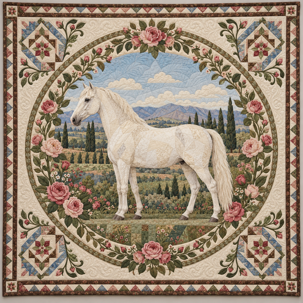 Camarillo ƒ?? White Horse Garden Cameo