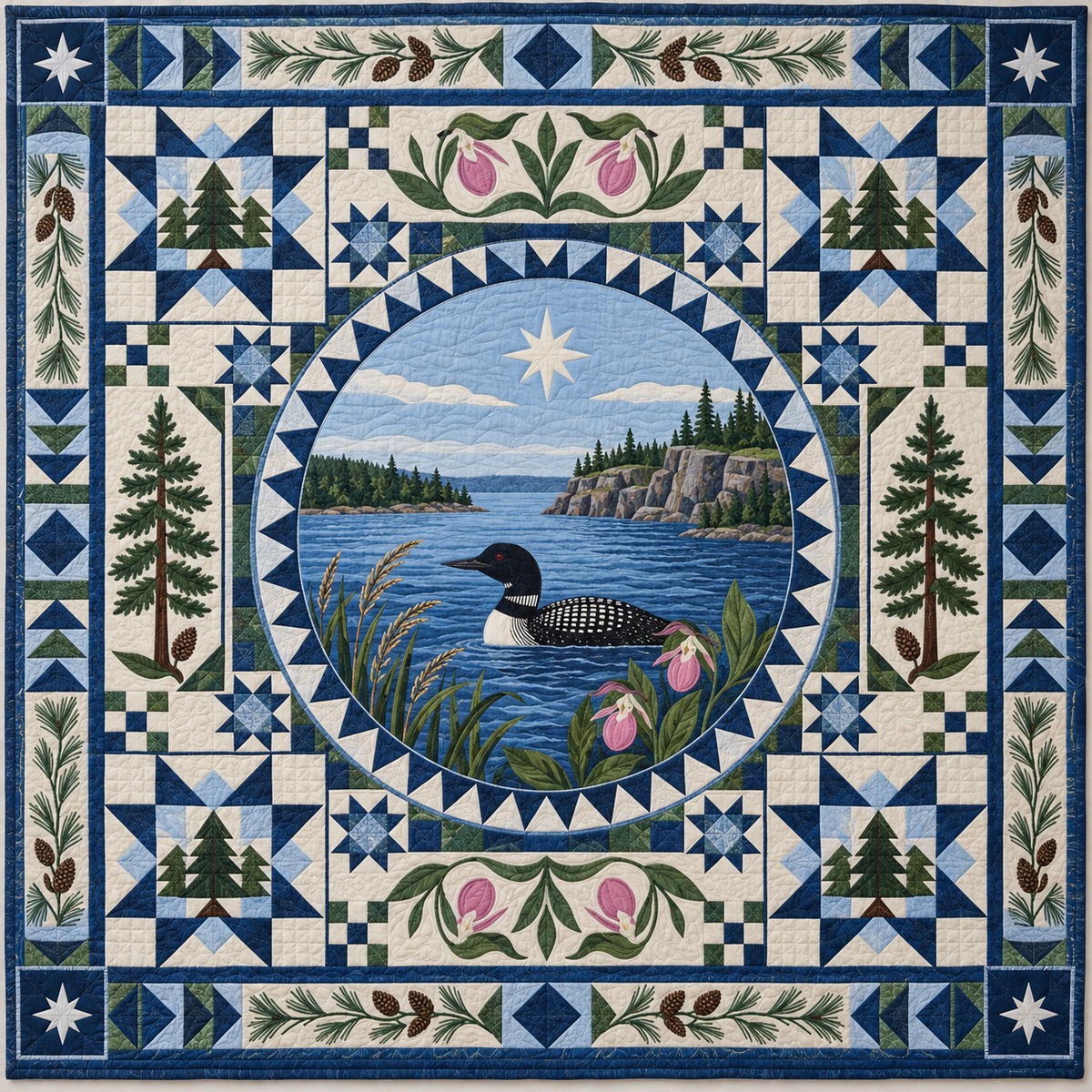Minnesota Celebration In Cloth TD181026630 Quilt Blanket