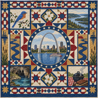 Missouri Celebration In Cloth TD181026640 Quilt Blanket