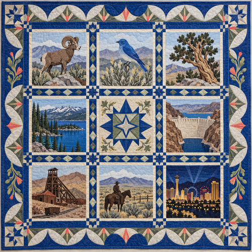Nevada Heritage Album TD181026726 Quilt Blanket