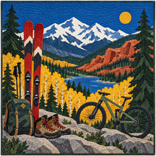 Colorado High Country Weekends TD181026129 Quilt Blanket