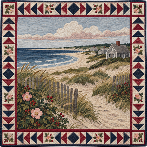 Massachusetts Cape Cod Hush TD181026203 Quilt Blanket