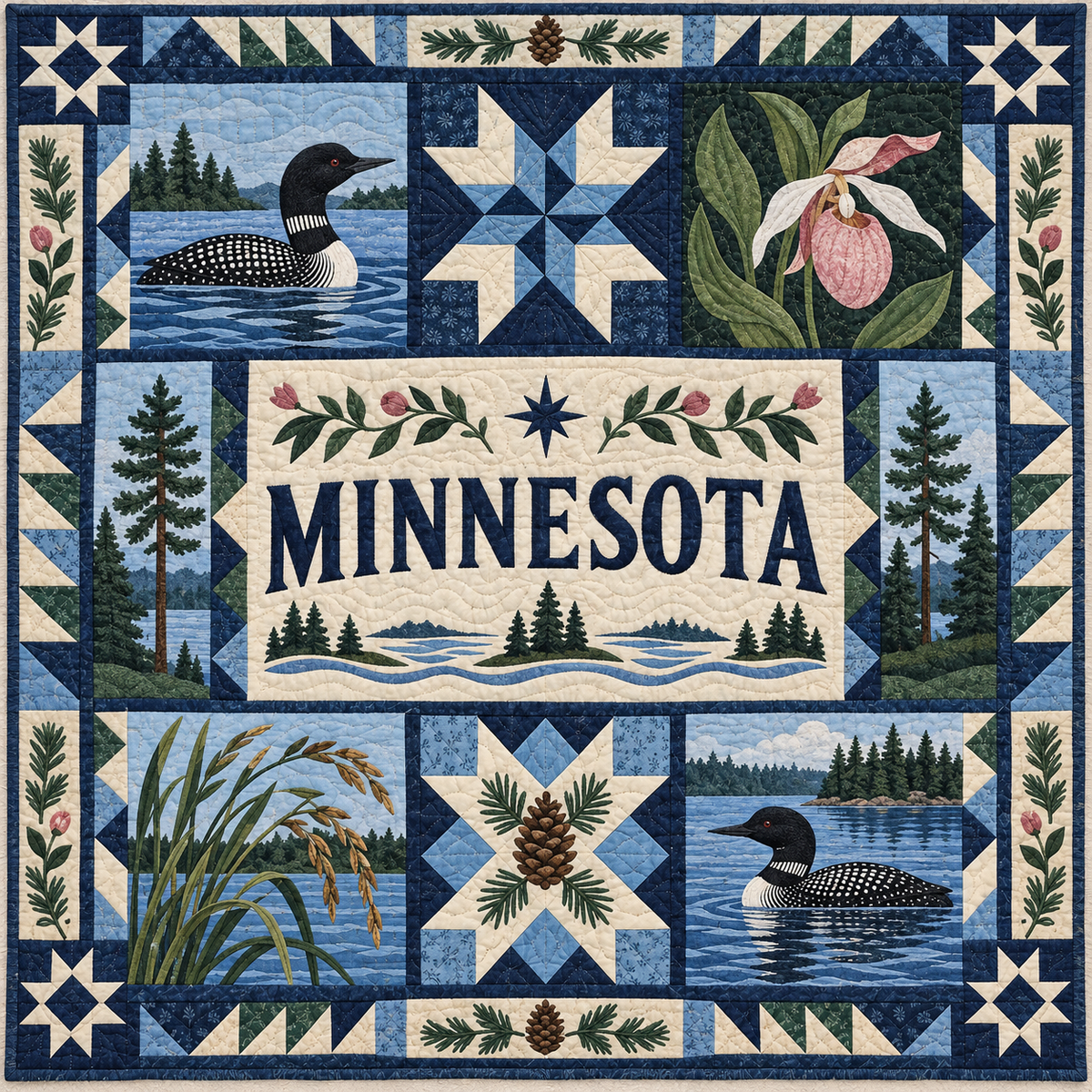 Minnesota North Star Home TD181026213 Quilt Blanket