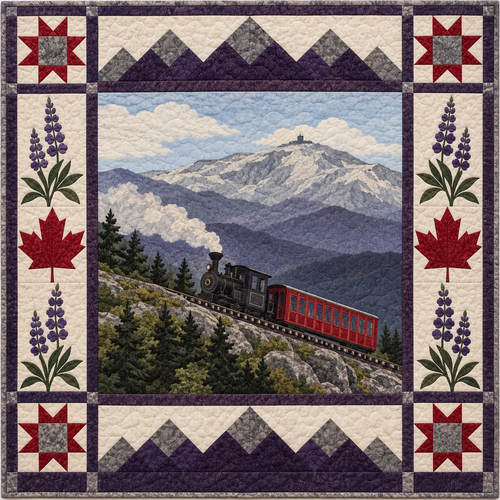 New Hampshire Climb To The Clouds TD181026241 Quilt Blanket