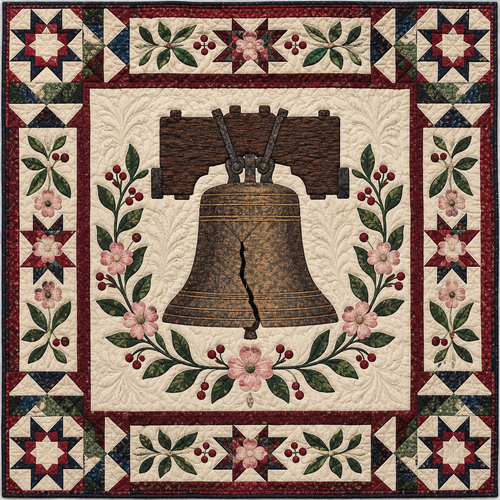 Pennsylvania Liberty In Stitches TD181026290 Quilt Blanket