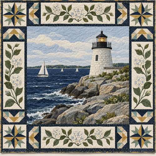 Rhode Island Castle Hill Beacon TD181026291 Quilt Blanket