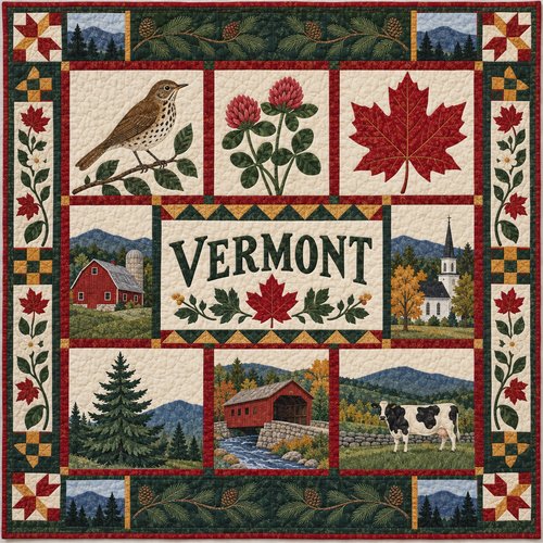 Vermont Green Mountain Home TD181026322 Quilt Blanket