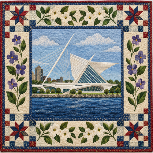 Wisconsin Wings On The Lake TD181026345 Quilt Blanket