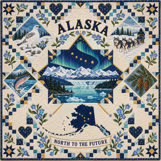 Alaska Northern Heritage Quilt Blanket