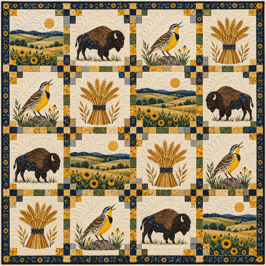 Kansas Flint Hills Under Stars TD261026132 Quilt Blanket