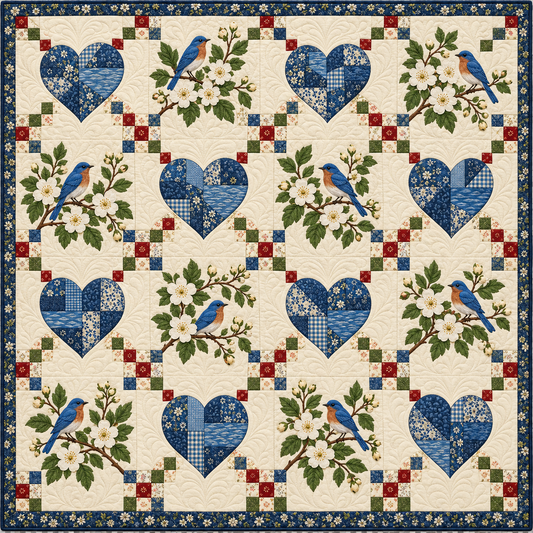 Missouri Hawthorn Heartstrings TD261026149 Quilt Blanket