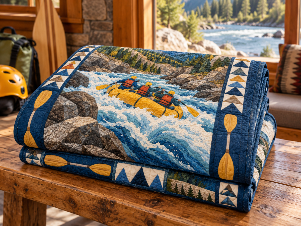 Idaho 01 Whitewater Rafting Folded