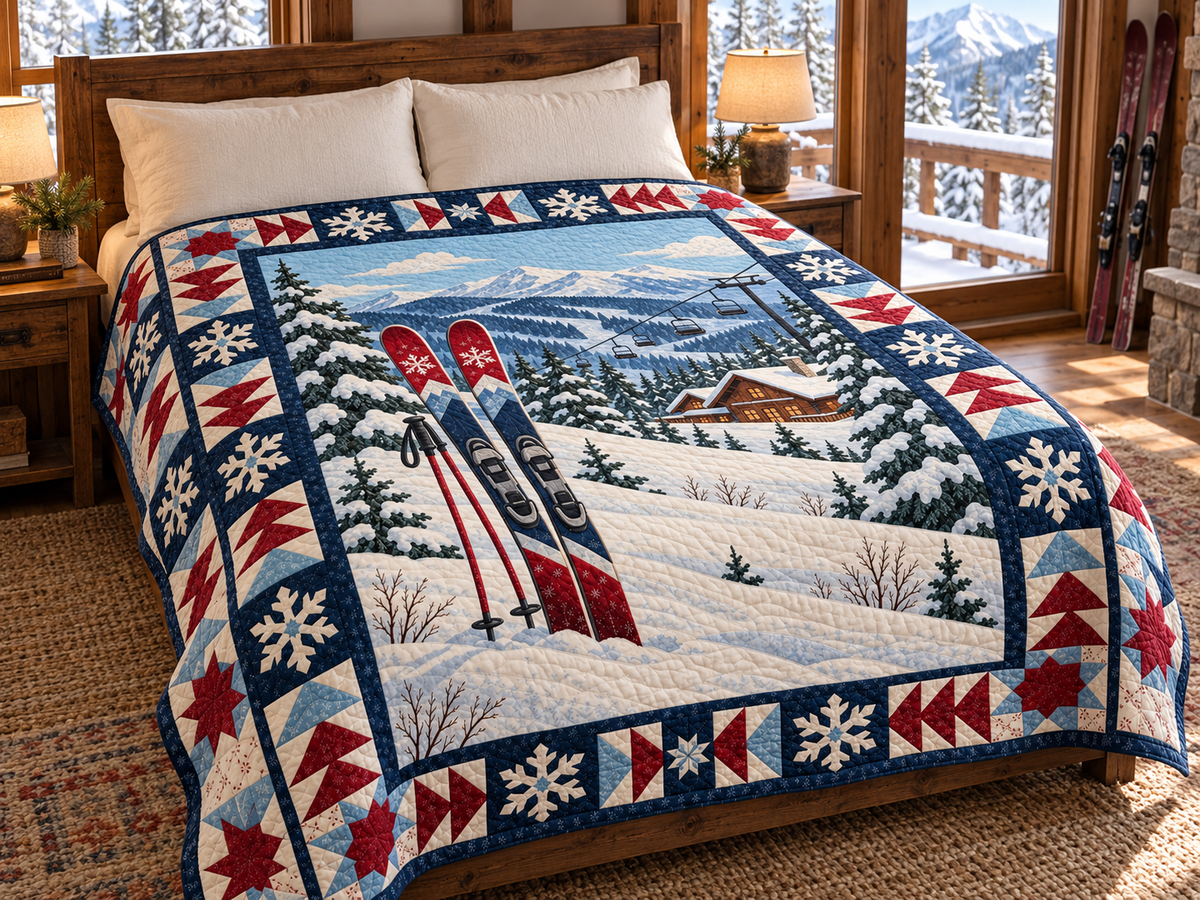 New Hampshire 02 Alpine Skiing Bed