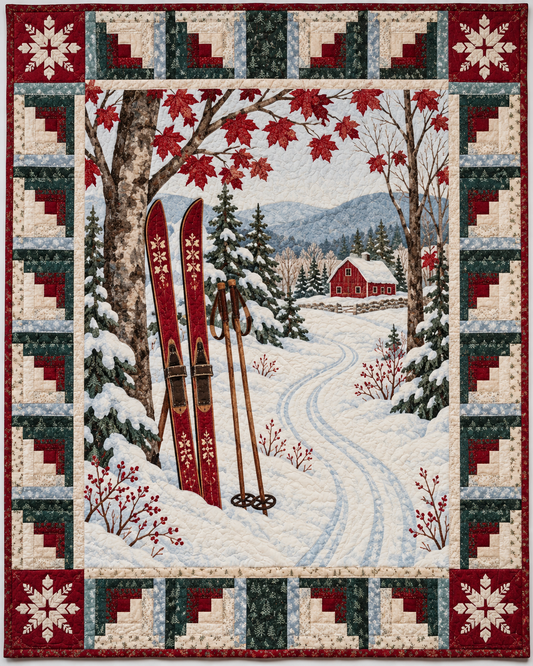 Vermont 01 Winter Skiing