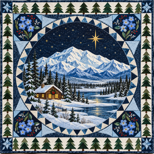 Denali Christmas Starlight TD271026006 Quilt Blanket — original design