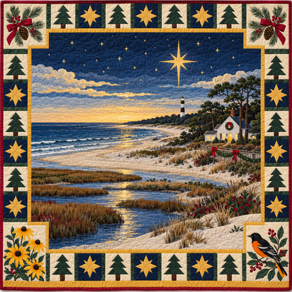 Chesapeake Susan Christmas Eve TD271026096 Quilt Blanket — original design