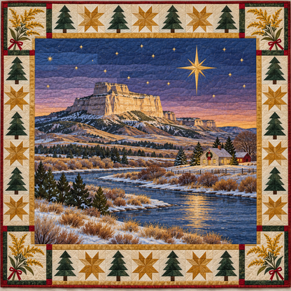 Goldenrod Bluff Horizon Christmas Eve TD271026131 Quilt Blanket — original design