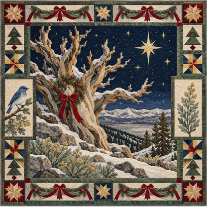 Bristlecone Nightwork Christmas Homecoming TD271026139 Quilt Blanket — original design