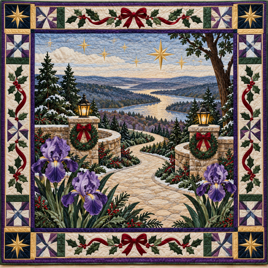 Volunteer Pathways Christmas Homecoming TD271026209 Quilt Blanket — original design