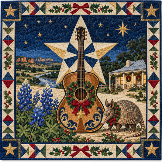 Friendship Swing Christmas Homecoming TD271026214 Quilt Blanket — original design