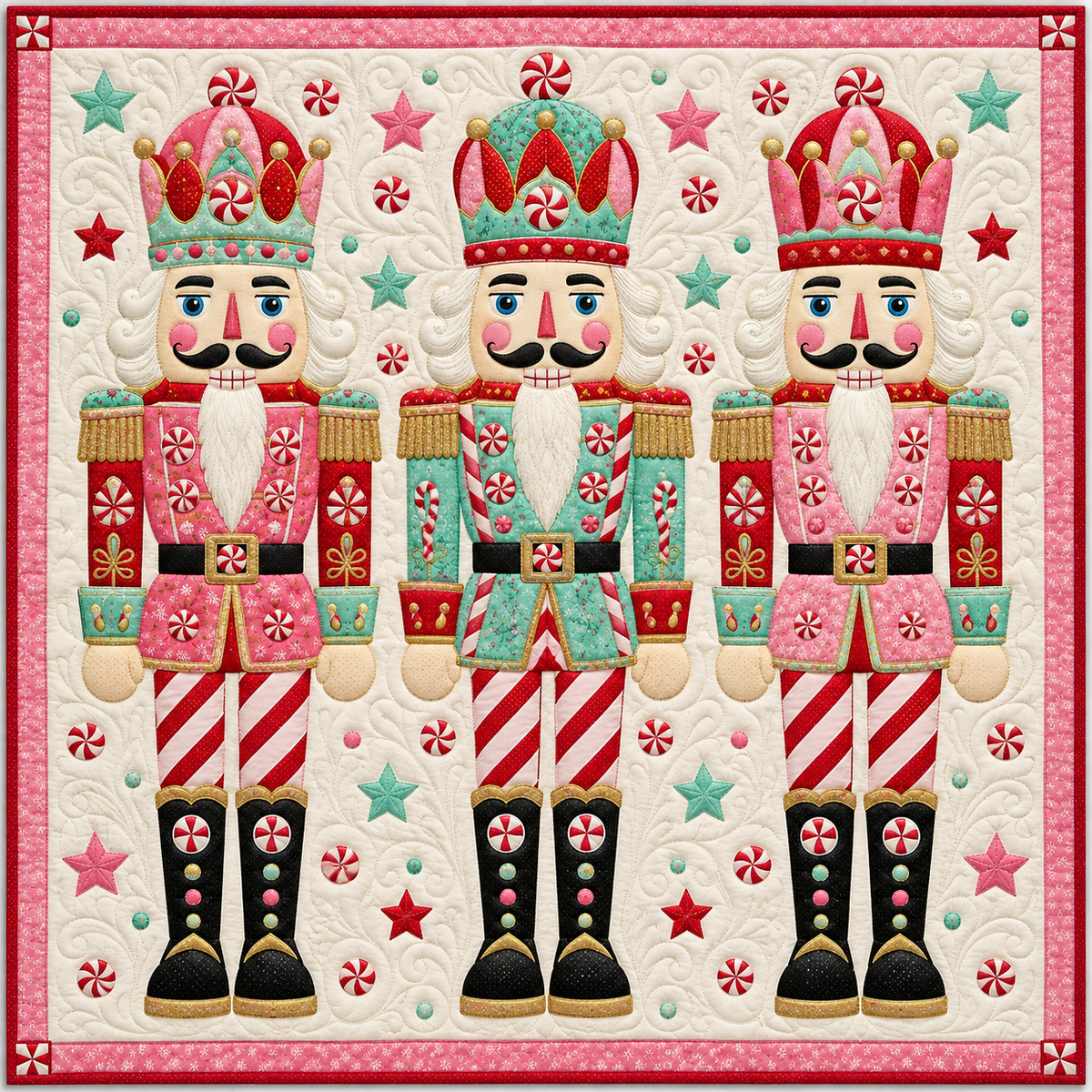 Nutcracker Candy Kingdom Quilt Blanket