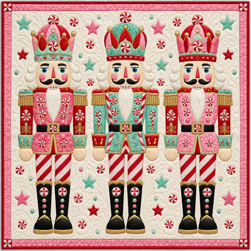 Nutcracker Candy Kingdom Quilt Blanket