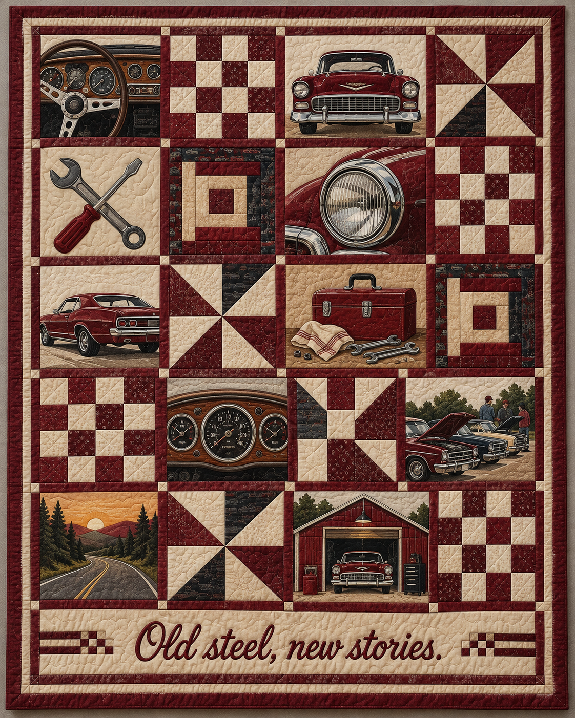 Sunday Garage TD281026006 Quilt Blanket — original