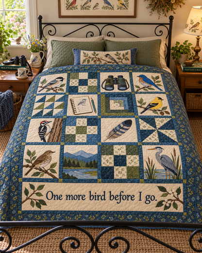 Featherlight Mornings TD281026009 Quilt Blanket — bed