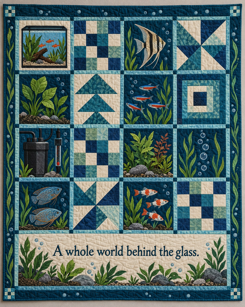 Underwater Reverie TD281026011 Quilt Blanket — original