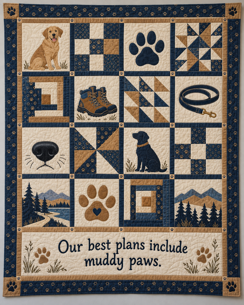 Faithful Footsteps TD281026012 Quilt Blanket — original