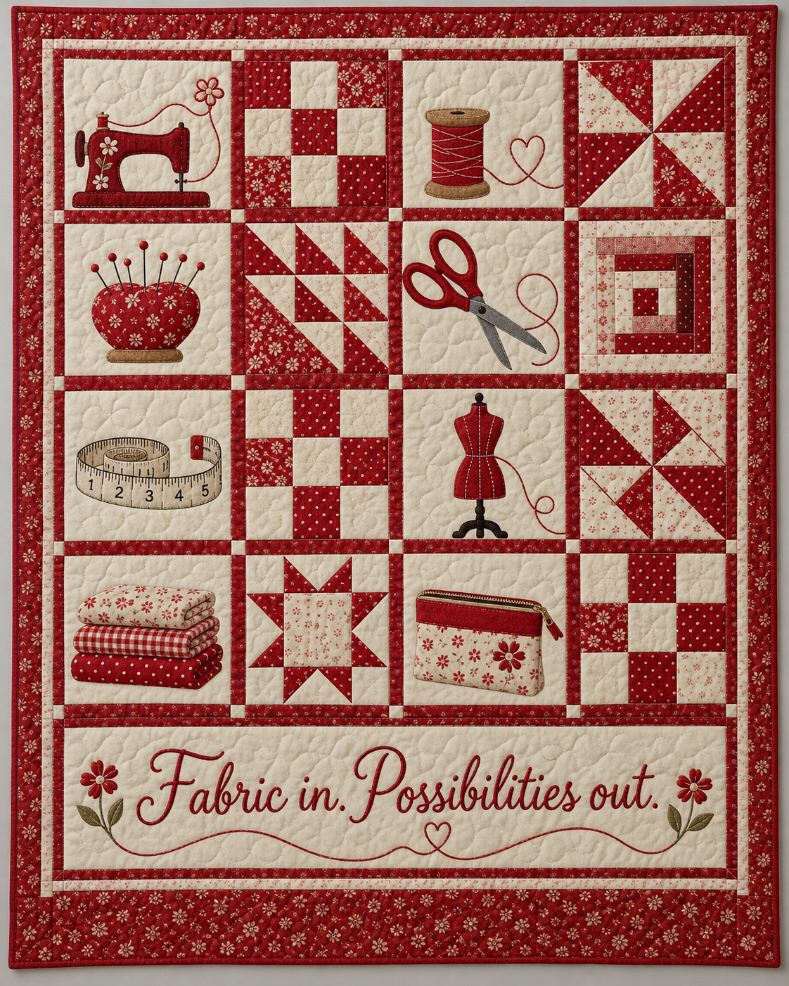 Stitch by Stitch TD281026016 Quilt Blanket — original