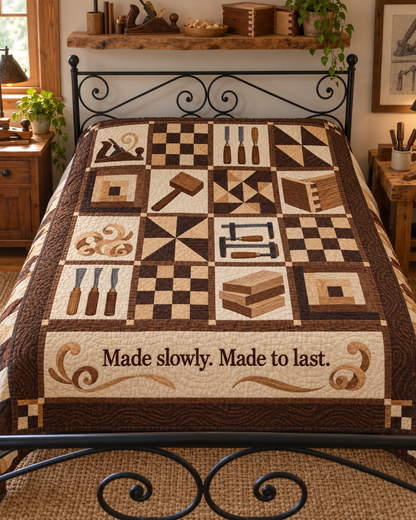 Grain & Craft TD281026019 Quilt Blanket — bed