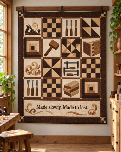 Grain & Craft TD281026019 Quilt Blanket — hanging