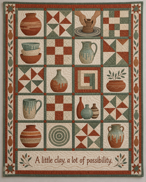 Earth & Glaze TD281026020 Quilt Blanket — original