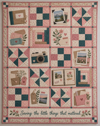 Little Things Remembered TD281026021 Quilt Blanket — original
