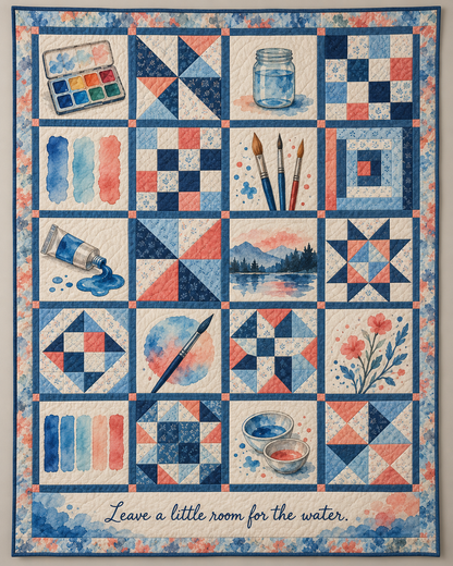 Where Water Wanders TD281026024 Quilt Blanket — original