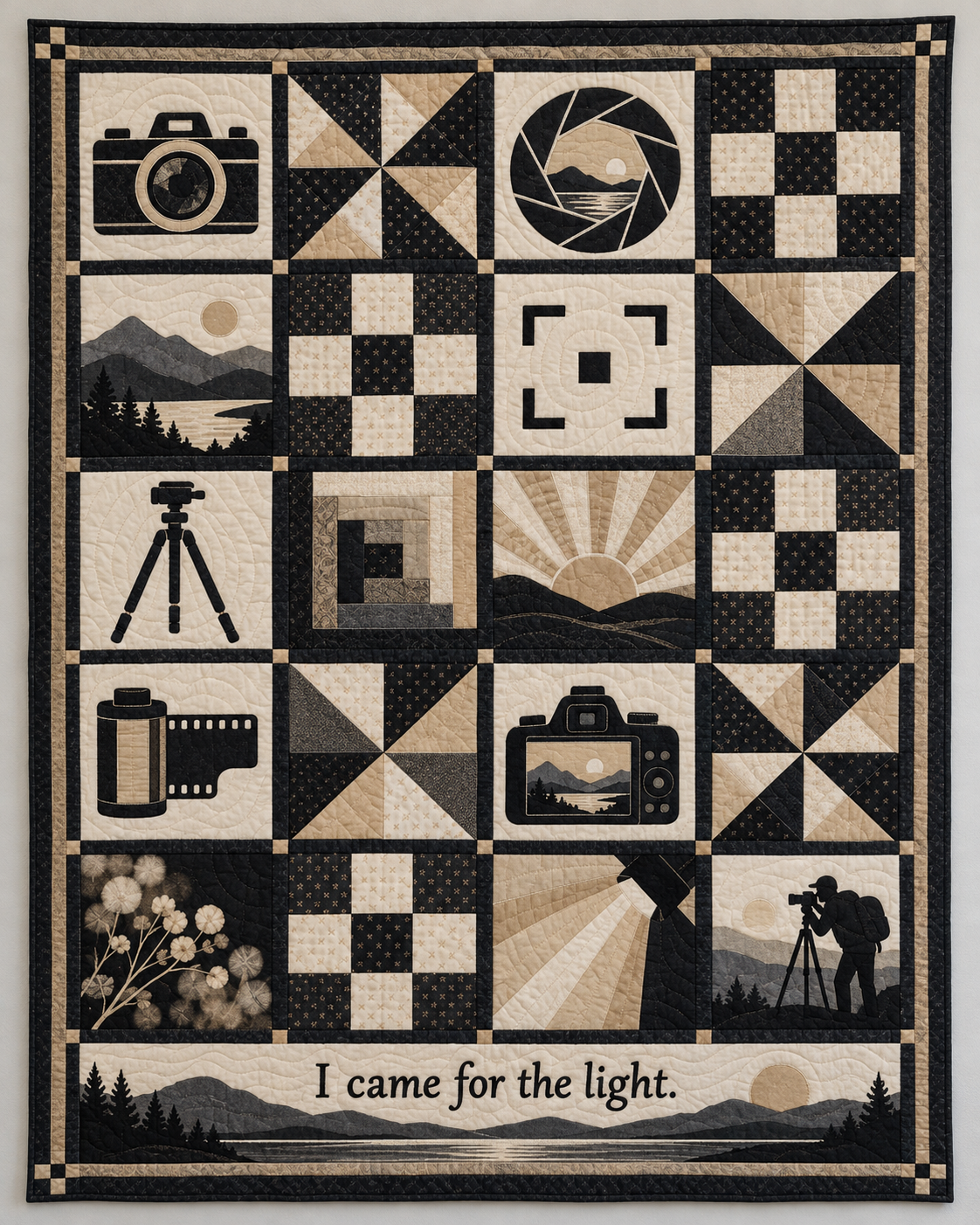 Chasing the Light TD281026027 Quilt Blanket — original